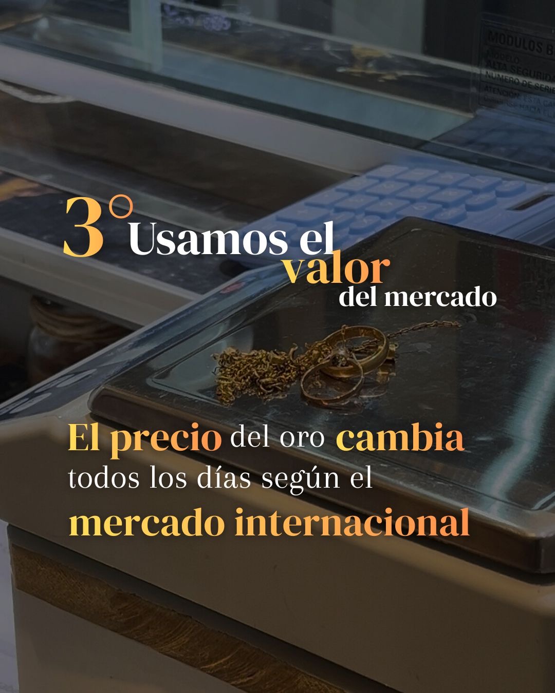 Usamos el valor del mercado